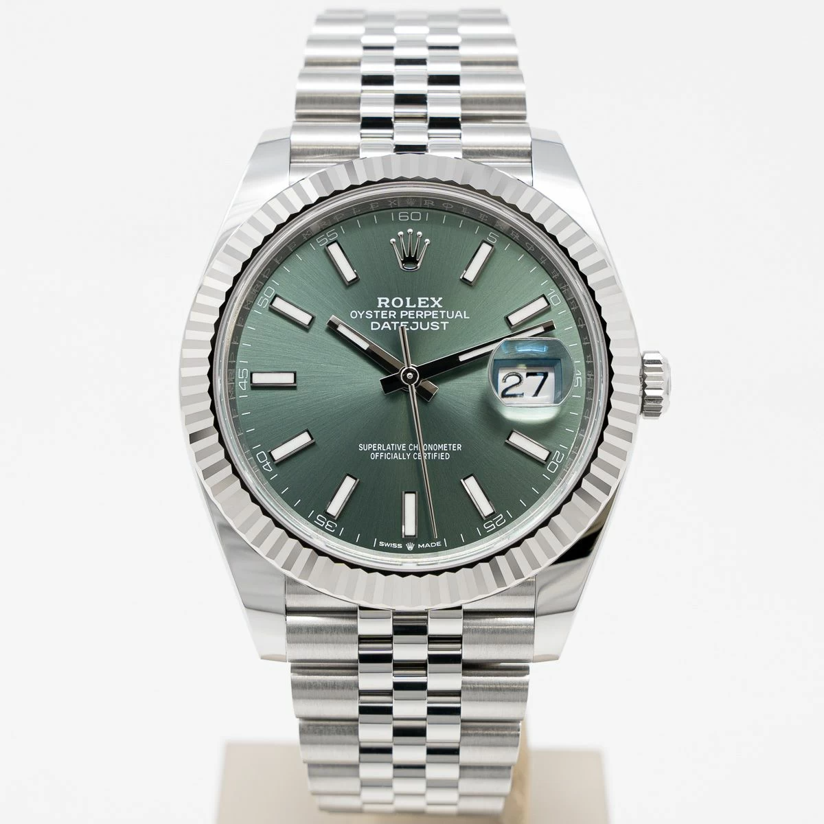 Rolex Datejust 41mm Green Dial 126334 Jubilee $399.00