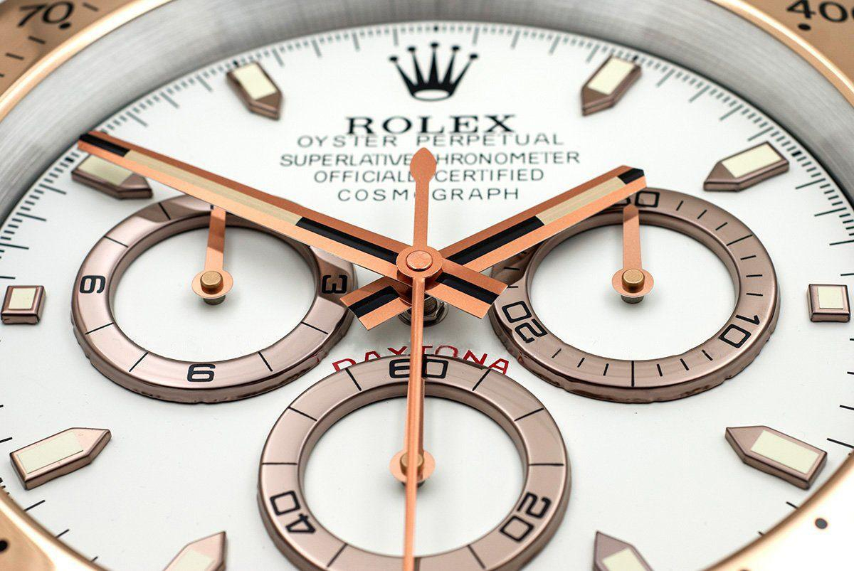 ROLEX WALL CLOCK – DAYTONA ROSE GOLD