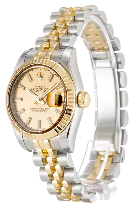 Rolex Lady-Datejust 26mm Champagne Dial 179173-3 $399.00