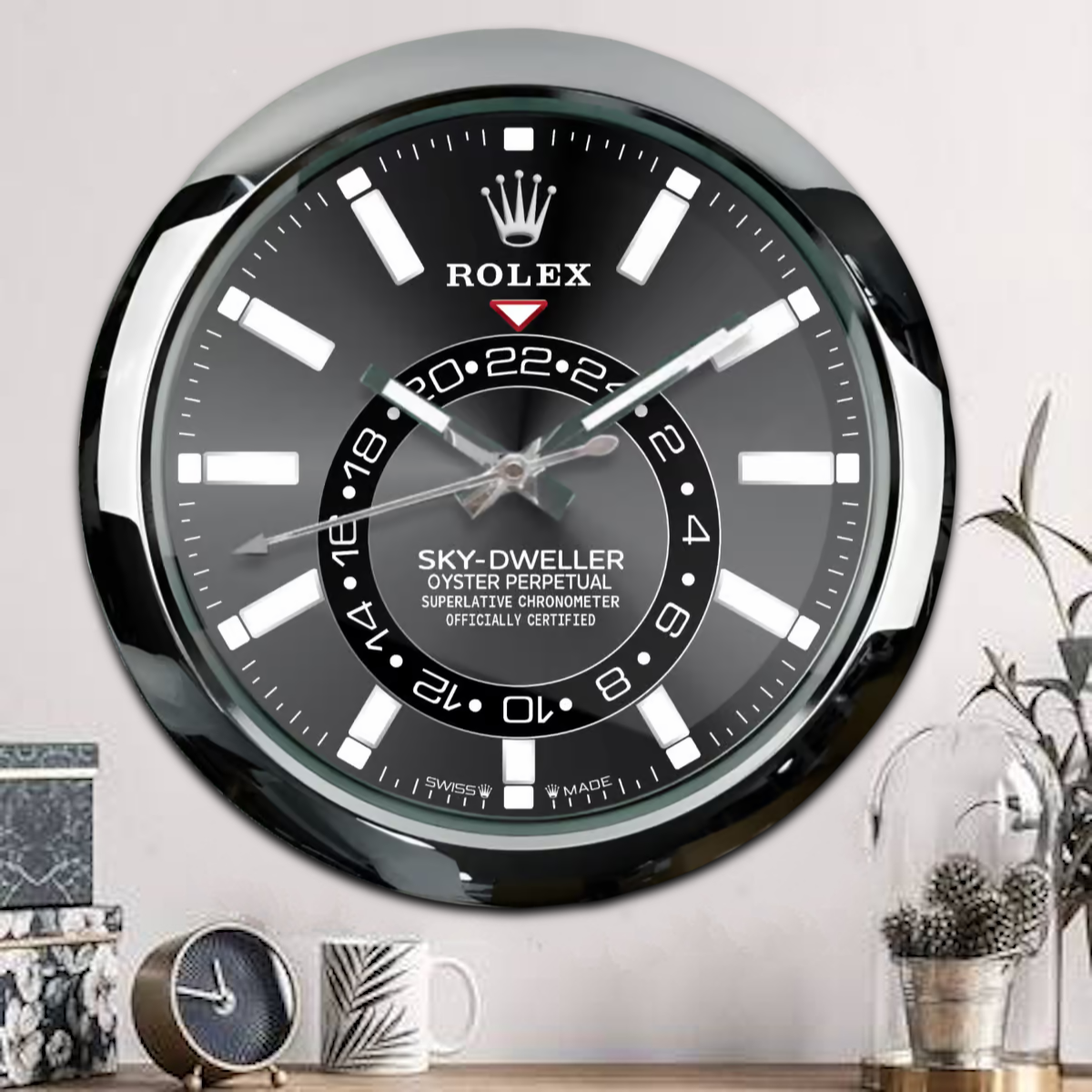 ROLEX WALL CLOCK – SKY DWELLER $269.00