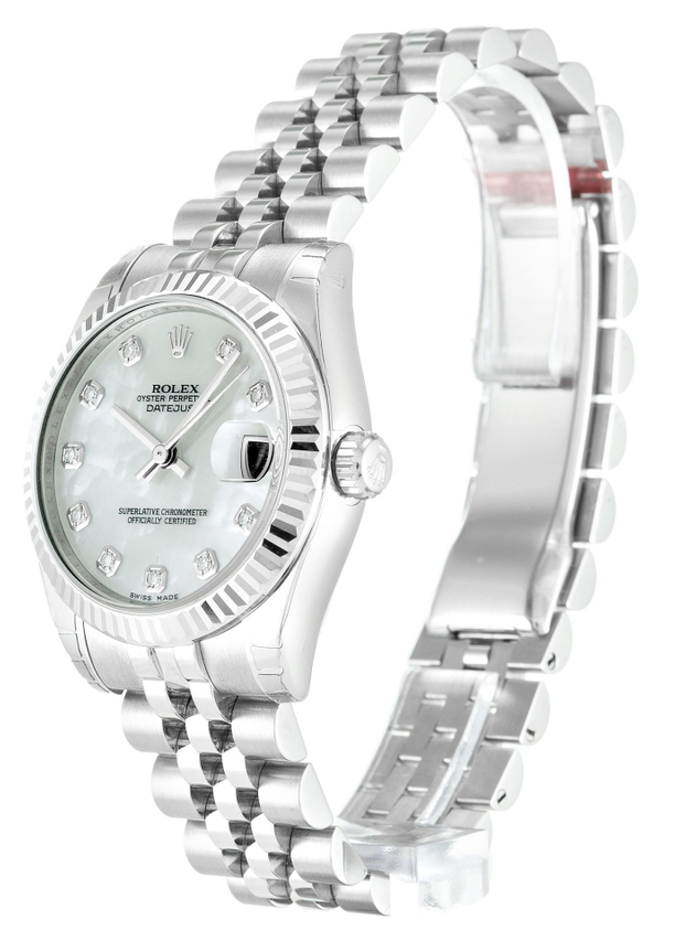 Rolex Lady-Datejust 31mm Mother of Pearl – White Dial 178274 $399.00