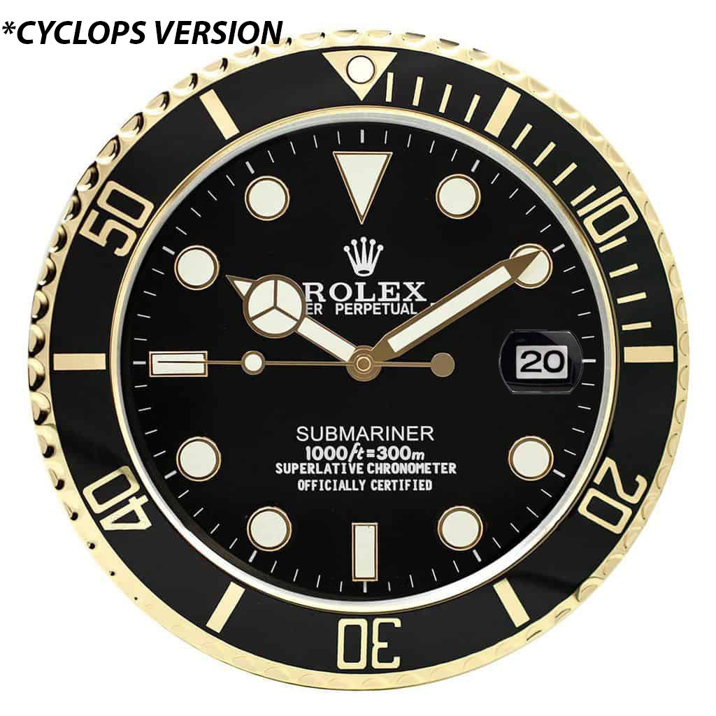 ROLEX WALL CLOCK – “XL” SUBMARINER $299.00 – $328.00