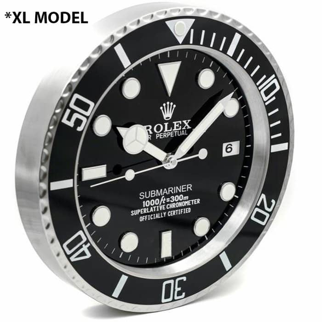 ROLEX WALL CLOCK – “XL” SUBMARINER $299.00 – $328.00