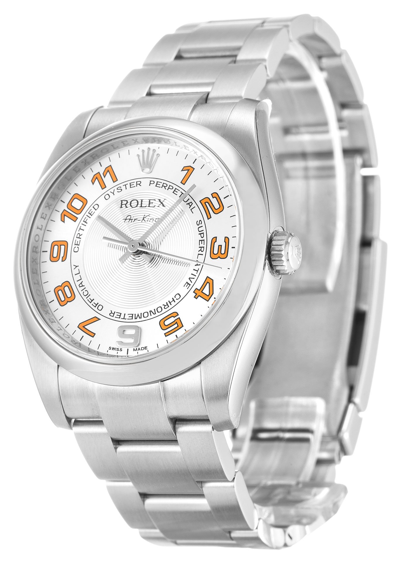 Rolex Air-King 34mm Silver Dial 114200 $399.00