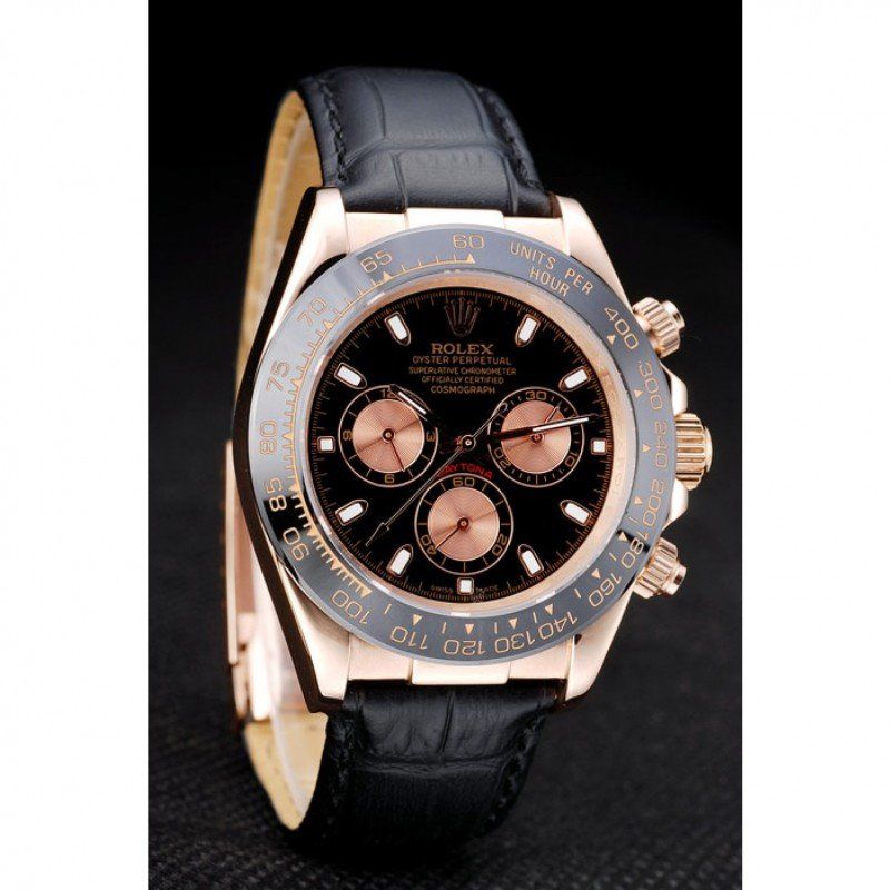 Rolex Daytona 39mm Black Dial REP016831 $299.00