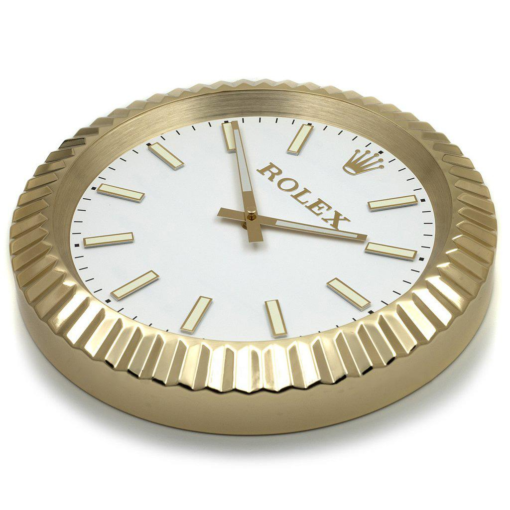 ROLEX WALL CLOCK – WIMBLEDON OYSTER DATEJUST GOLD