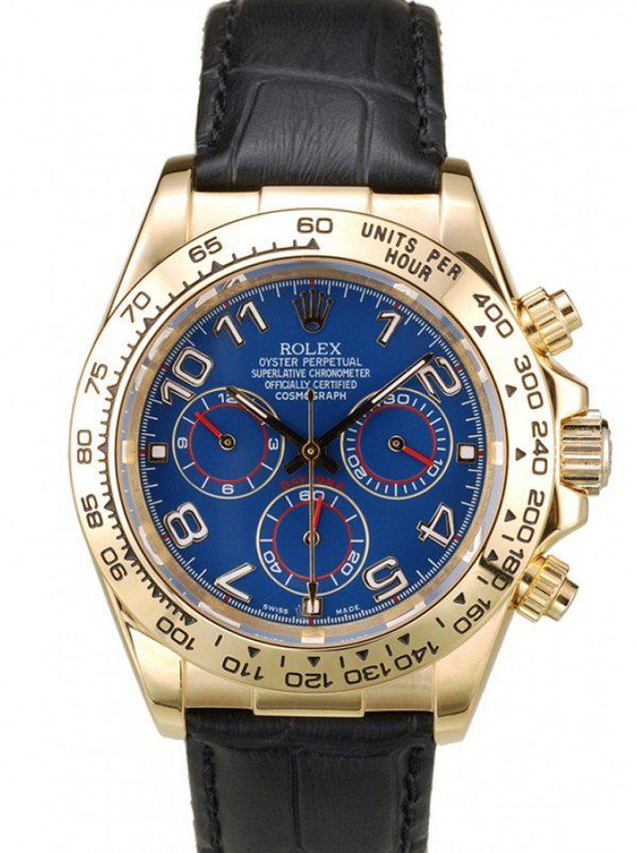 Rolex Daytona 39mm Blue Dial REP016832 $299.00