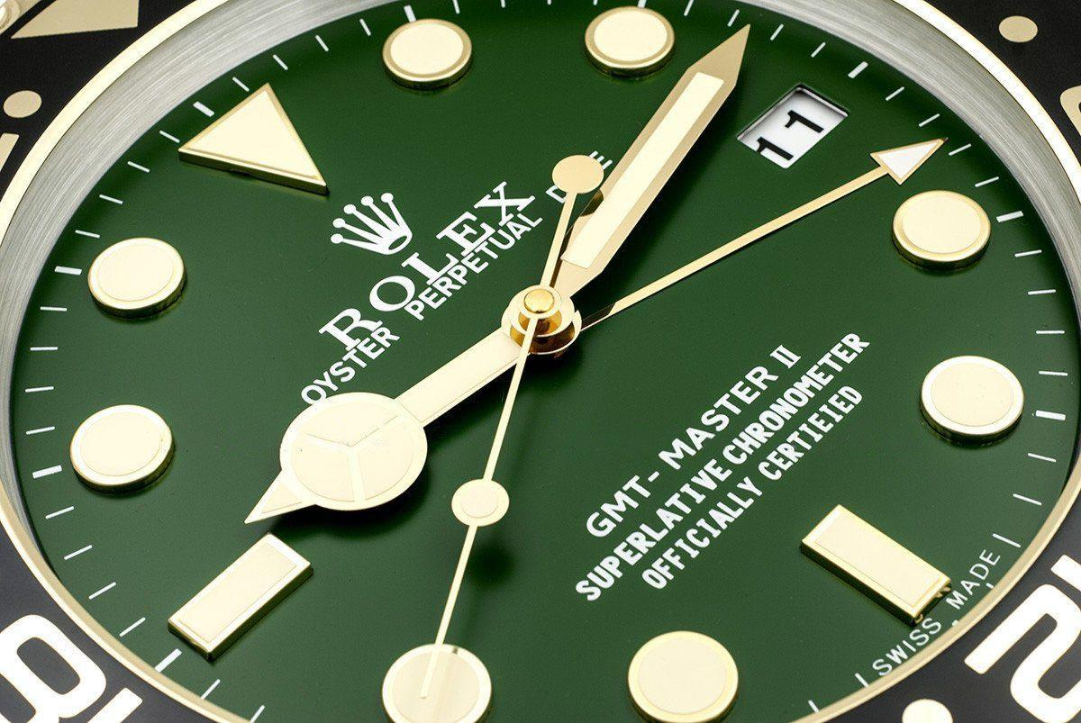 ROLEX WALL CLOCK – GMT MASTER II GOLD $269.00 – $298.00