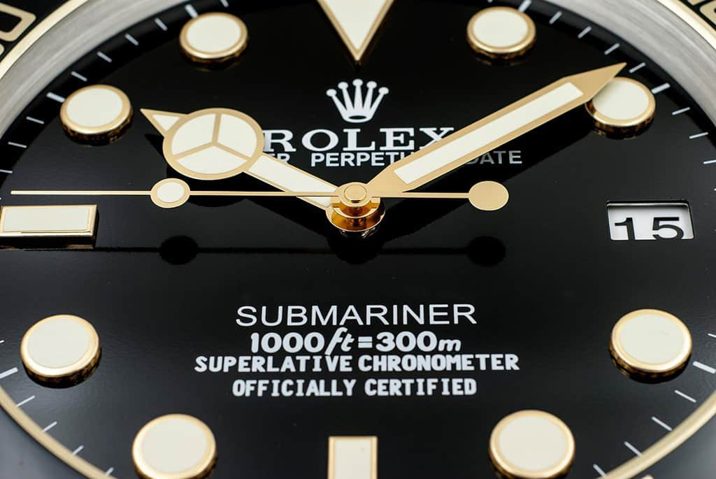 ROLEX WALL CLOCK – SUBMARINER GOLD $269.00 – $298.00