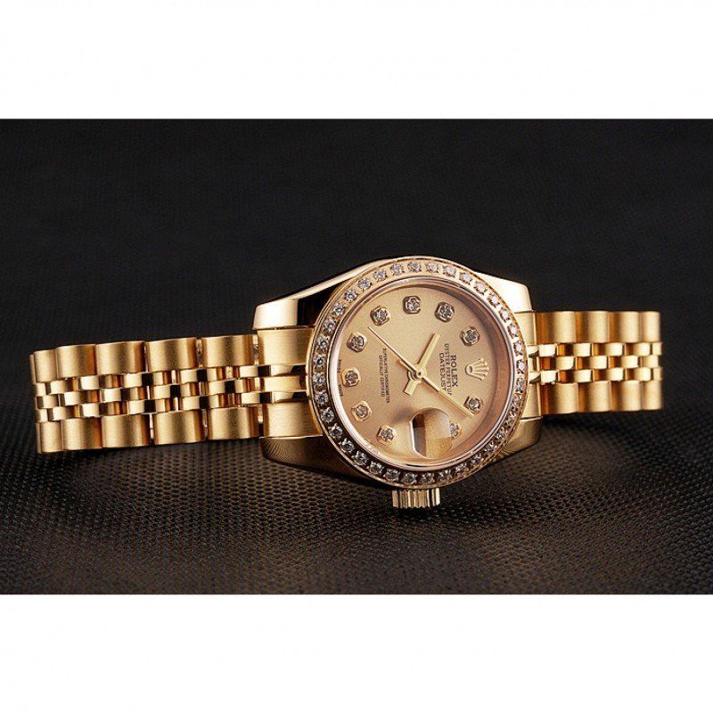 Superclone Rolex Datejust 28mm Gold Dial 1454096 $999.00