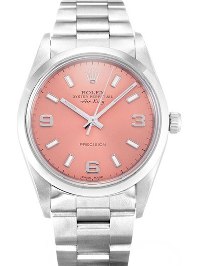 Rolex Air-King 34mm Pink Dial 14000 $399.00