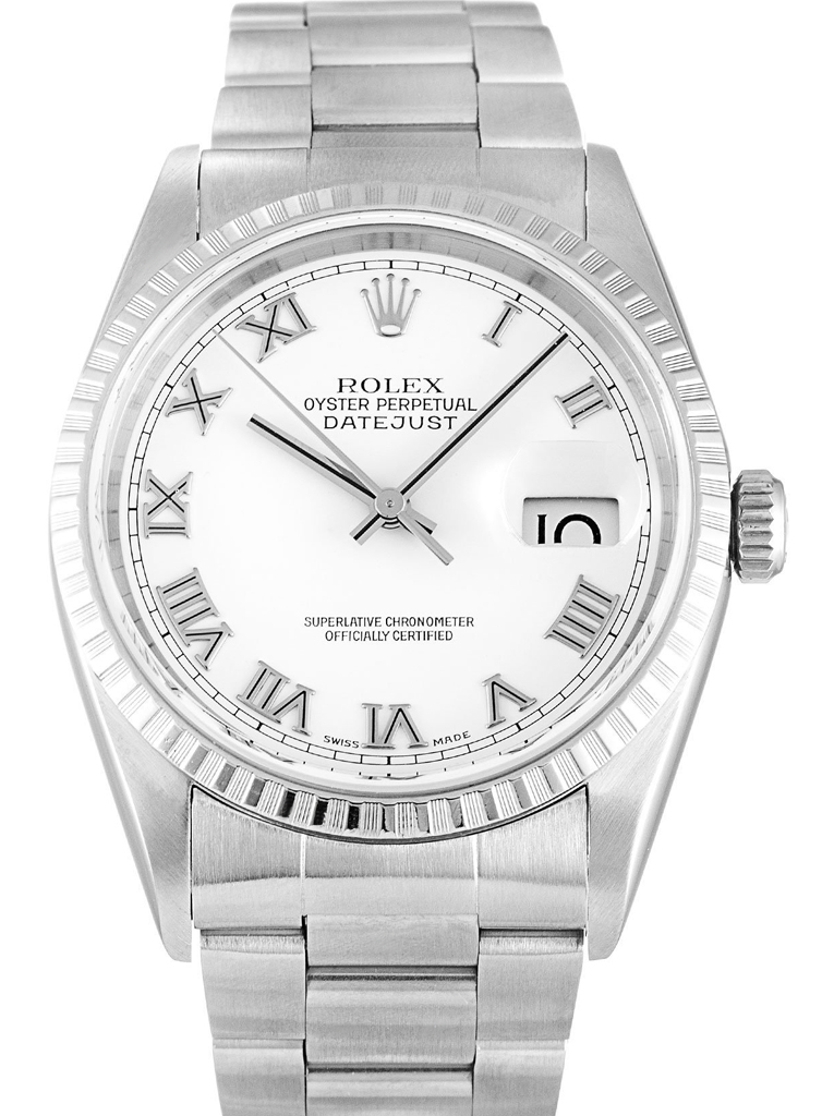 Rolex Datejust 36mm White Dial 16220 $399.00