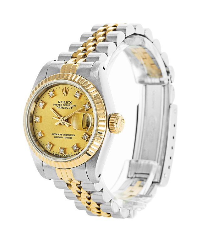 Rolex Datejust 26mm Gold Dial 69173-2 $399.00