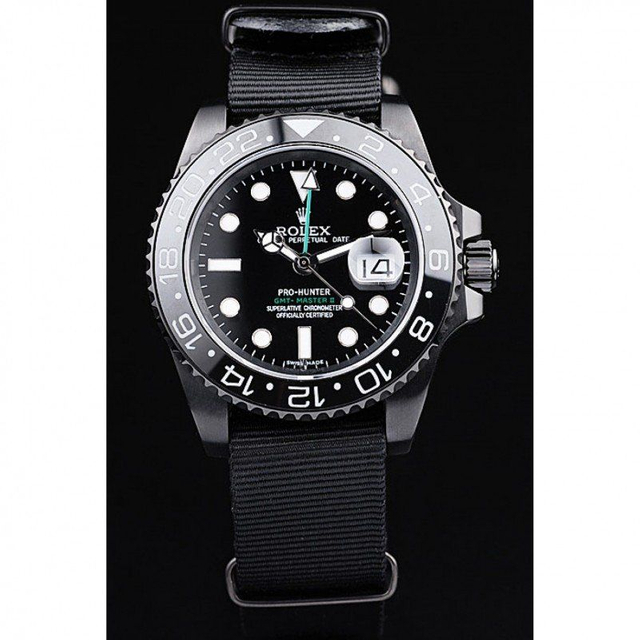 Superclone Rolex GMT-Master II 40mm Black Dial REP016827 $999.00