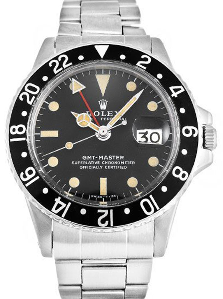 Rolex GMT-Master 40mm Black Dial 1675 $399.00