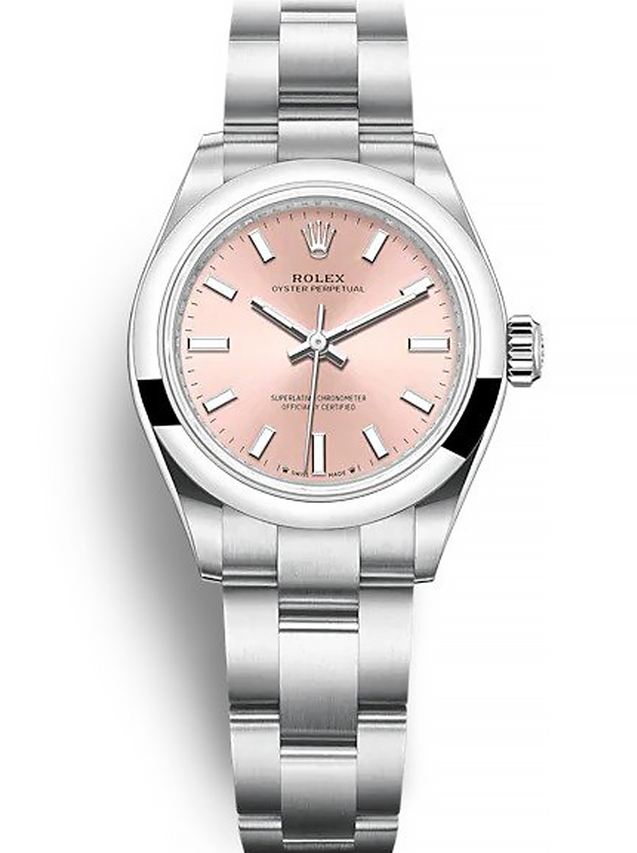 Rolex Oyster Perpetual Lady 28mm Pink Dial 276200 $399.00