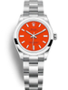 Rolex Oyster Perpetual Lady 31mm Coral Red Dial 277200 $399.00