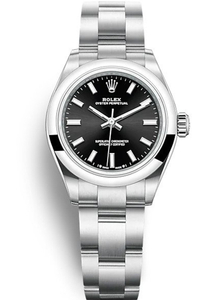 Rolex Oyster Perpetual Lady 28mm Black Dial 276200 $399.00