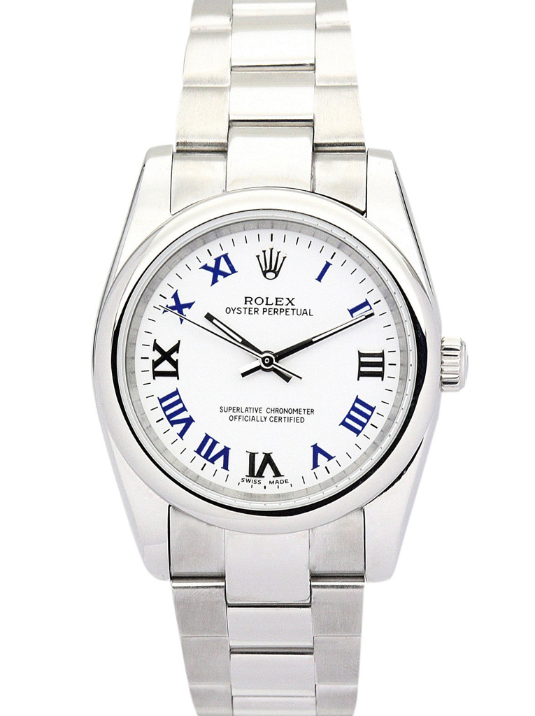 Rolex Oyster Perpetual Lady 31mm White Dial 177200 $399.00