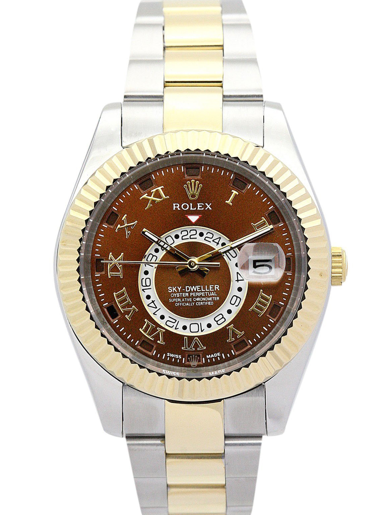 Rolex Sky-Dweller 42mm Brown Dial 326938-2 $359.00