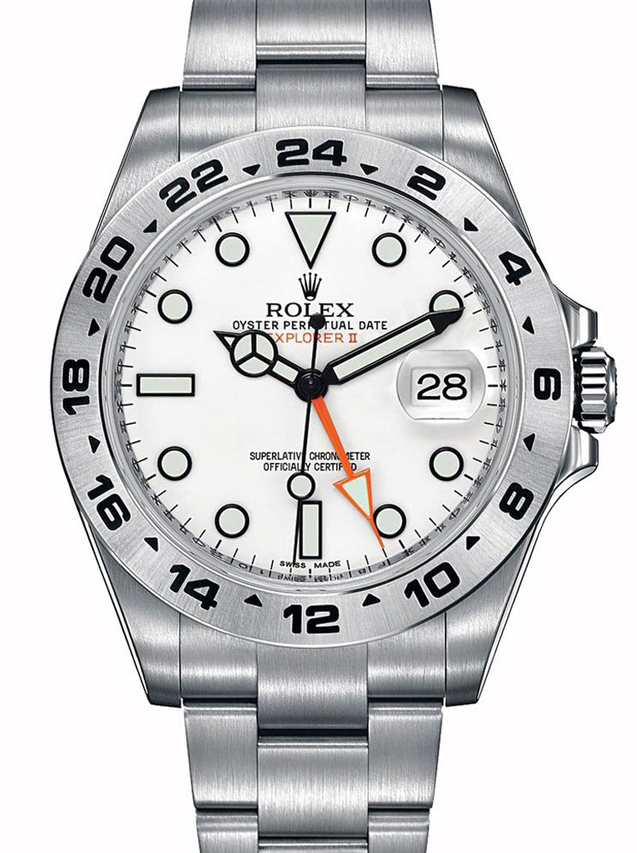 Rolex “Polar” Explorer II 42mm White Dial 216570 WSO $399.00