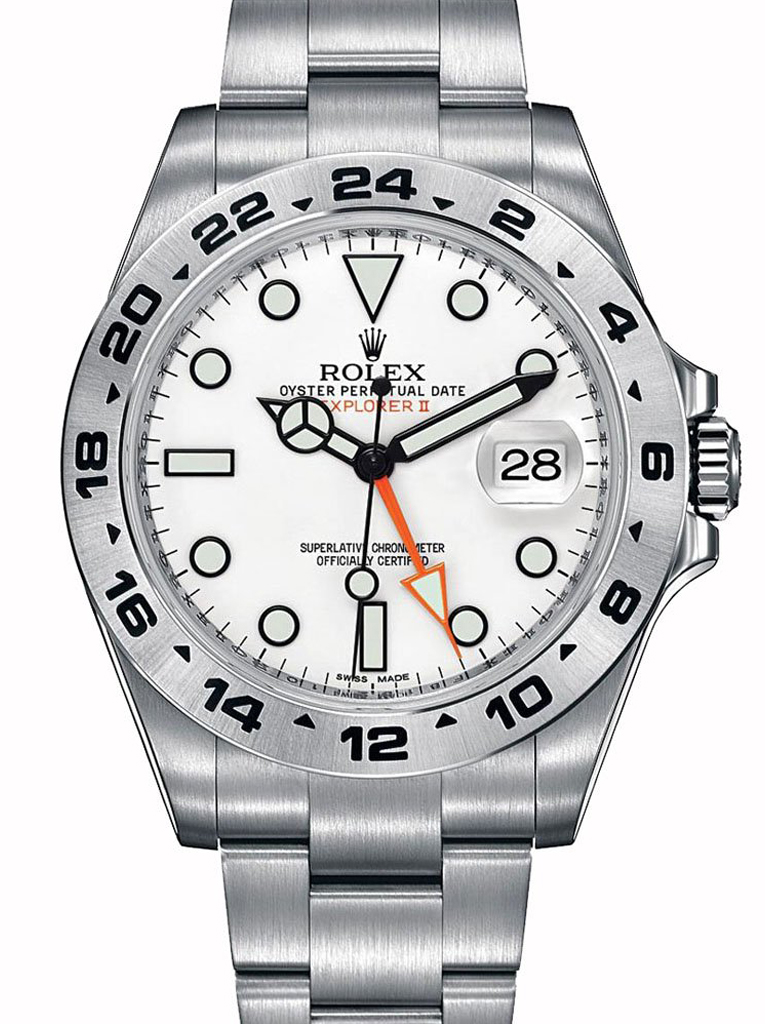 Rolex “Polar” Explorer II 42mm White Dial 216570 WSO $399.00