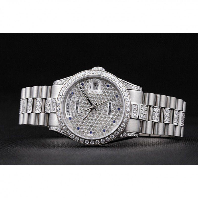 Superclone Rolex Day-Date 37mm Diamond Dial 621612 $999.00