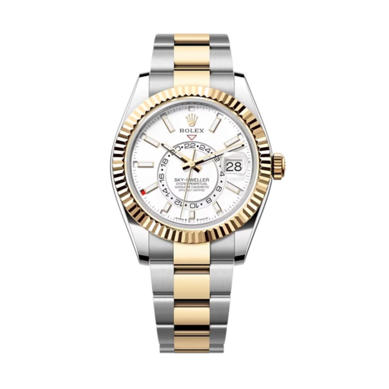 Superclone Rolex Sky-Dweller 42 mm Intense white Dial 336933 $899.00
