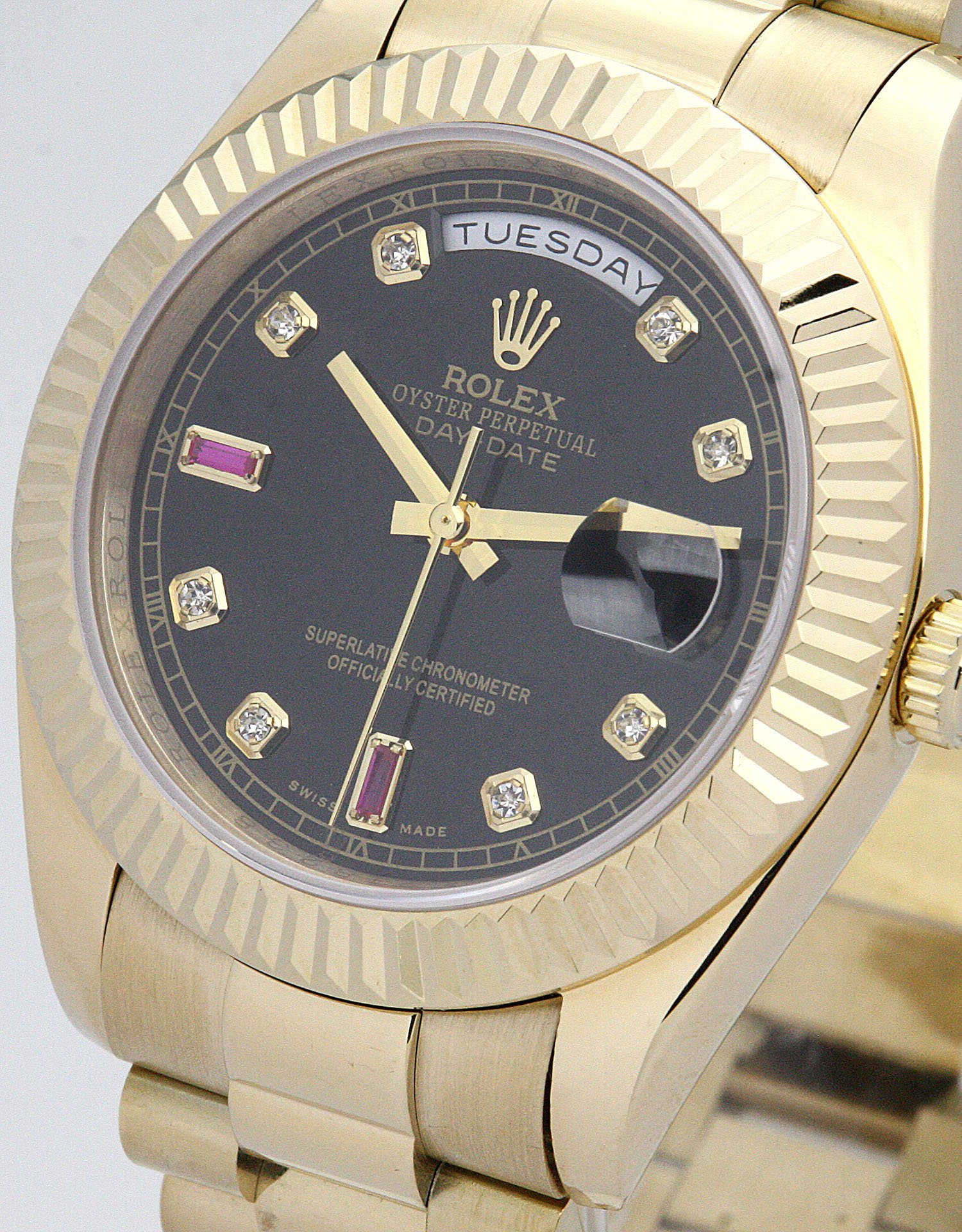 Rolex Day-Date 36mm Black Dial 118238 $399.00