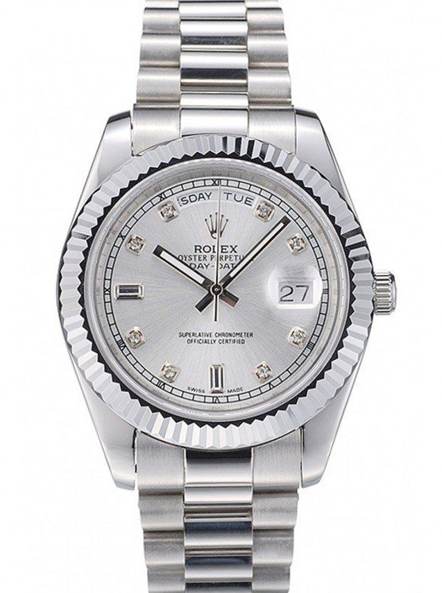 Superclone Rolex Day-Date 41mm Silver Dial 41995 $999.00