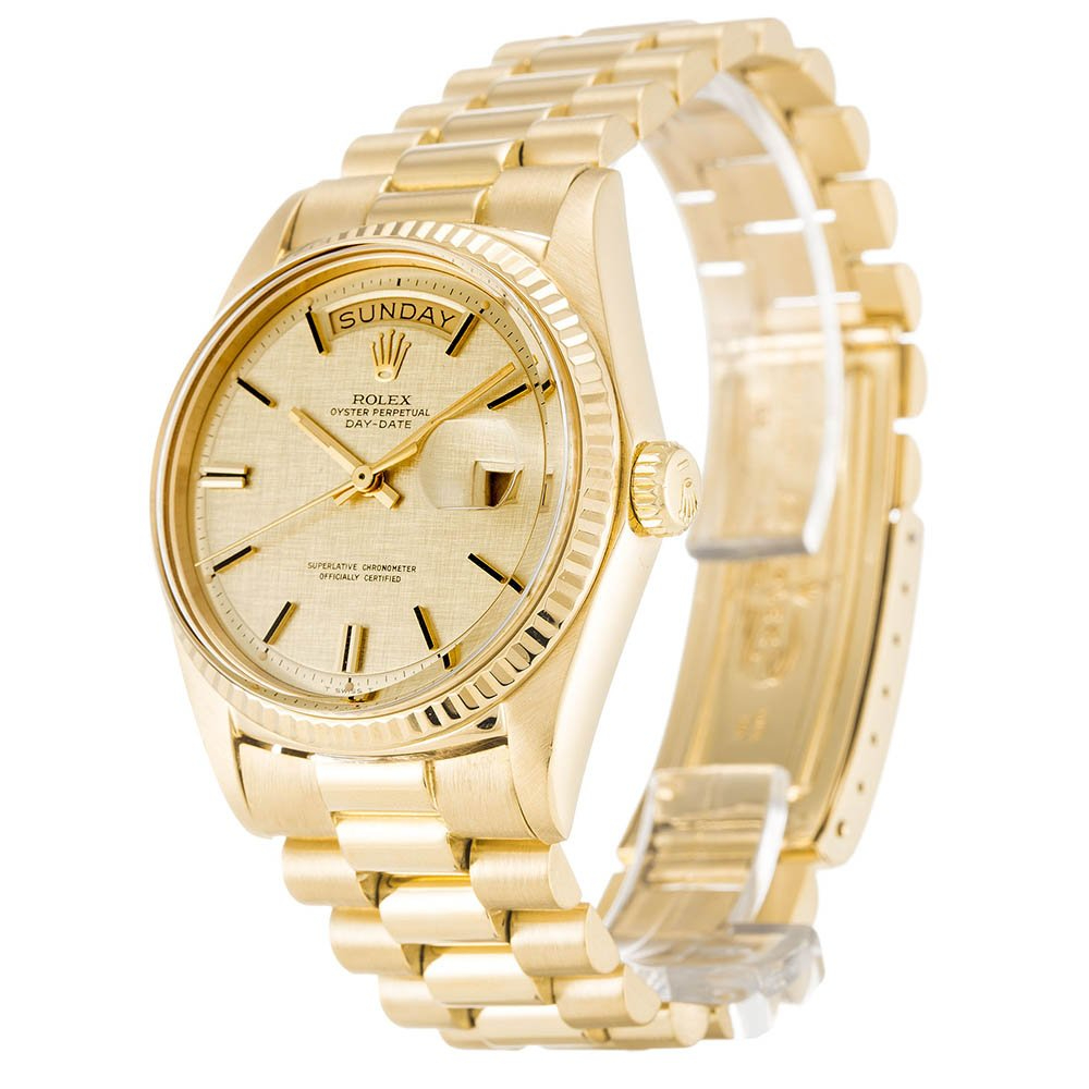 Rolex Day-Date 36mm Champagne Dial 1803 $399.00