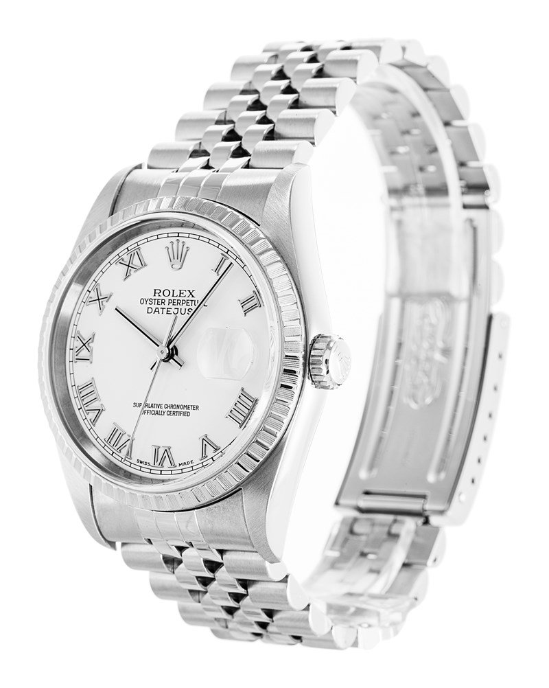 Rolex Datejust 36mm White Dial 16220-2 $399.00