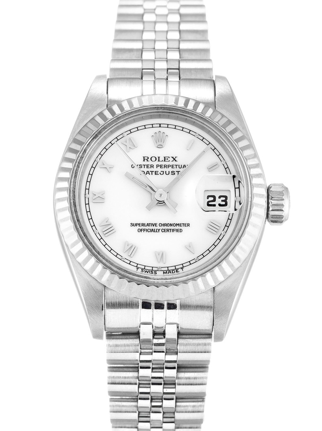Rolex Lady-Datejust 26mm White Dial 69174 $399.00