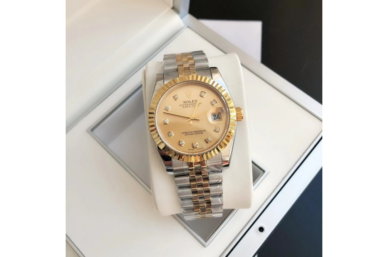 Rolex Datejust 36/28mm RGSS Jub Gold/Dial $798.00
