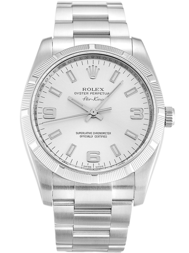Rolex Air-King 34mm Silver Dial 114210 $399.00