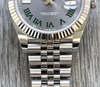 Superclone Rolex Datejust 41mm Rhodium Dial 126334 “Wimbledon” Flutted / Jubilee $999.00