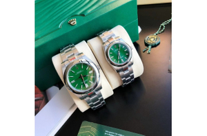 Rolex Oyster Perpetual 3141mm SSSS GreenStk $798.00