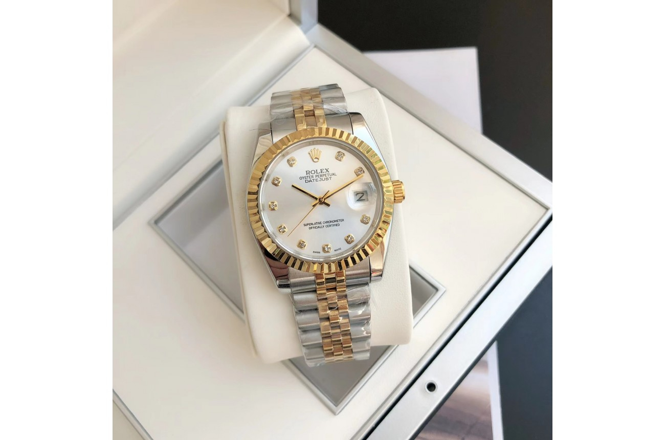 Rolex Datejust 3628mm RGSS Jub SliverDia $798.00