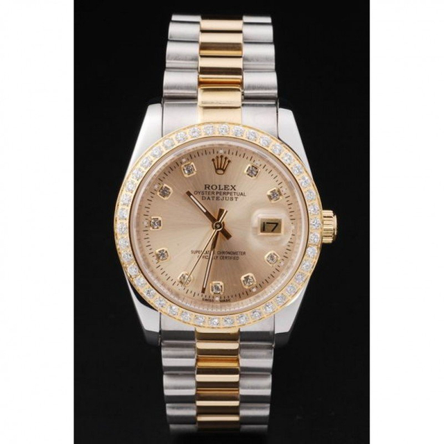 Superclone Rolex Datejust 36mm Gold Dial SRL40 $999.00