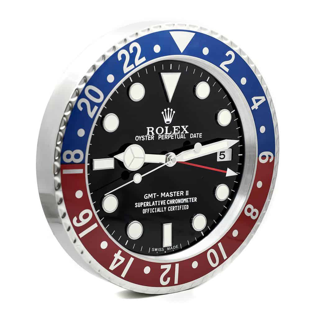 ROLEX WALL CLOCK – GMT MASTER II ‘PEPSI’ EDITION $269.00 – $298.00