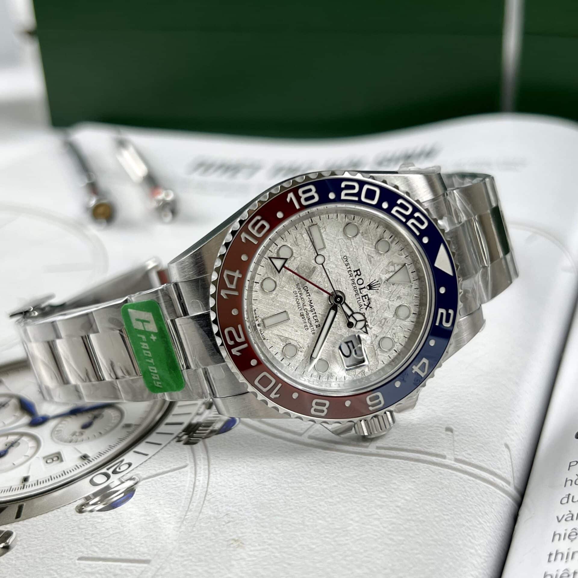 Superclone Rolex GMT-Master II Meteorite Dial 126719BLRO “Superman” $899.00