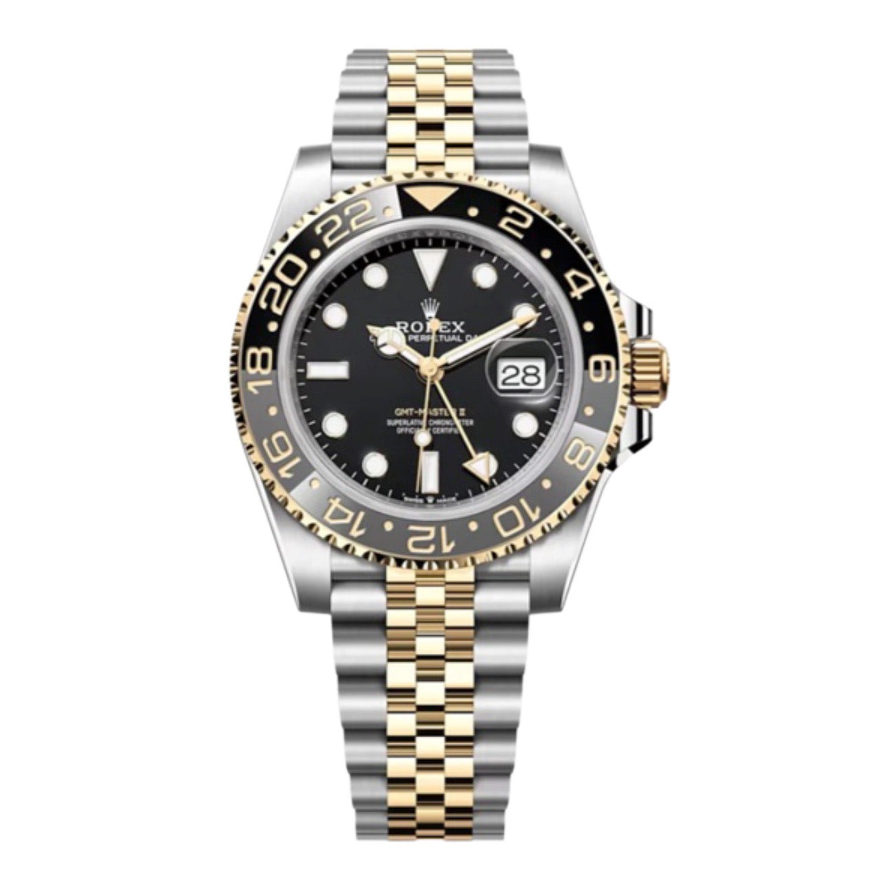 Superclone Rolex GMT-Master II 40 mm Black Dial “Zombie” 126713GRNR $1299.00