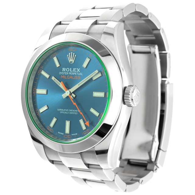 Superclone Rolex Milgauss 40mm Blue Dial 116400GV $999.00