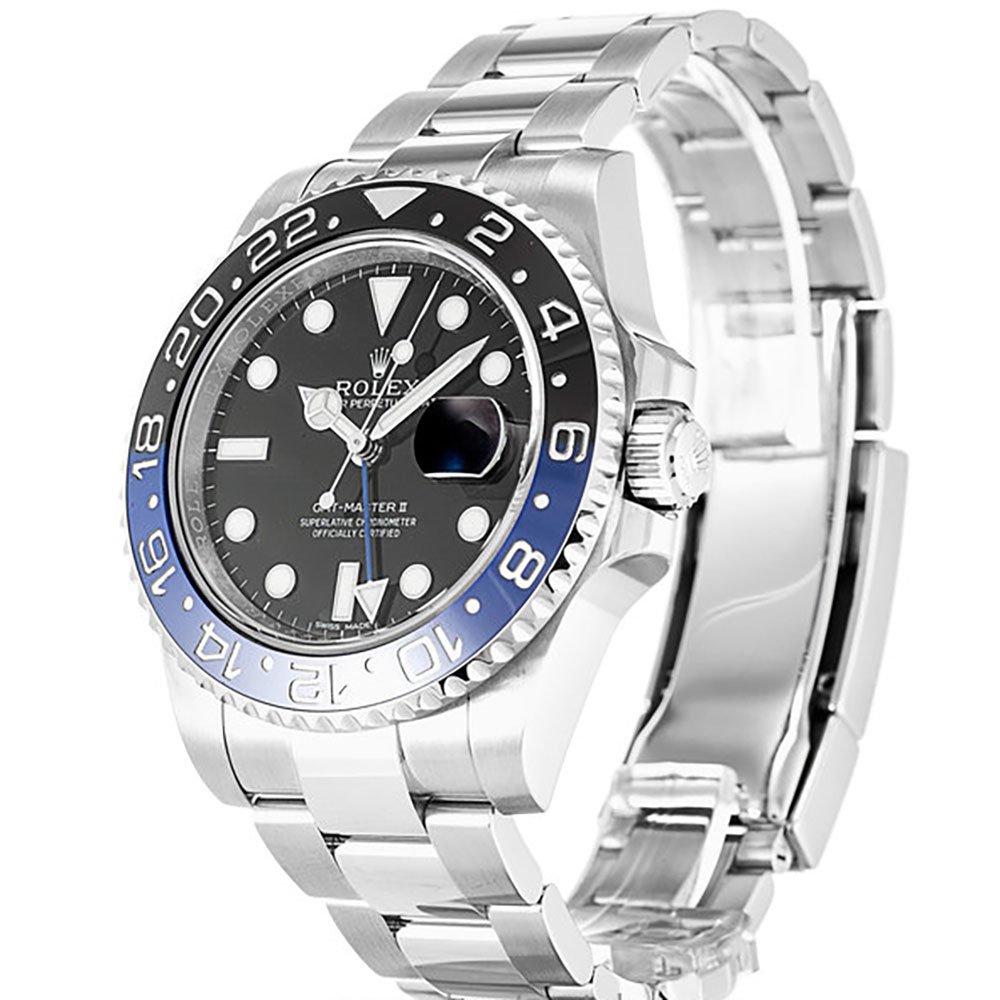 Superclone Rolex GMT-Master II 40mm Black Dial 116710BLNR “Batman” $999.00