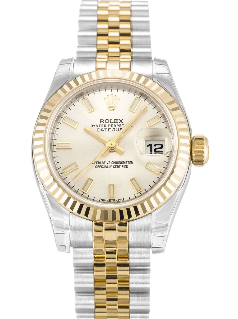 Rolex Lady-Datejust 26mm Silver Dial 179173-2 $399.00