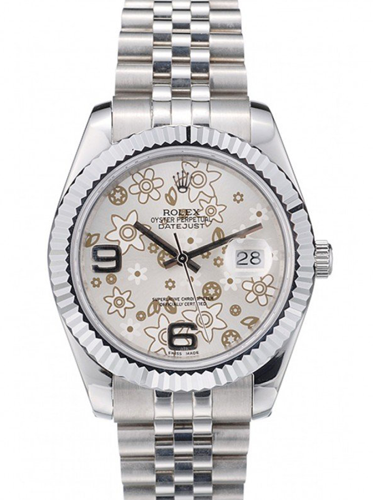 Superclone Rolex Datejust 41mm Silver Dial 42001 $999.00