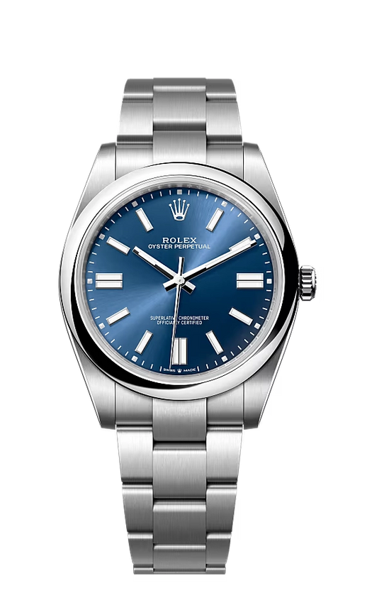 Rolex Oyster Perpetual 41mm Blue Dial 124300 $399.00