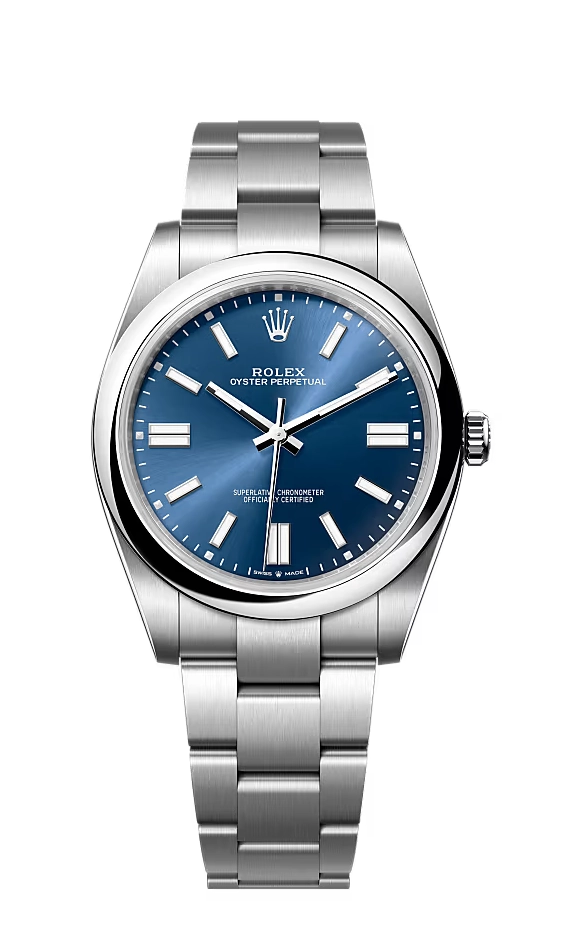 Rolex Oyster Perpetual 41mm Blue Dial 124300 $399.00