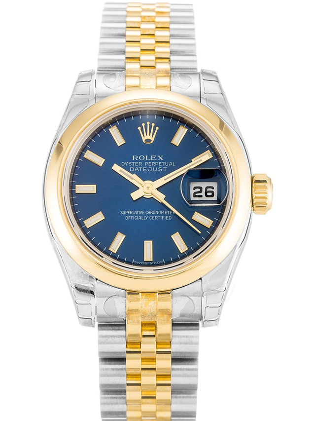 Rolex Lady-Datejust 26mm Blue Dial 179163 $399.00