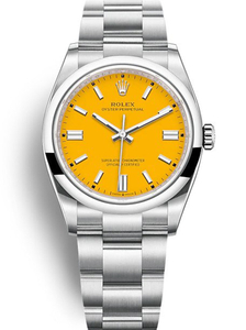 Rolex Oyster Perpetual Lady 36mm Yellow Dial 126000 $399.00